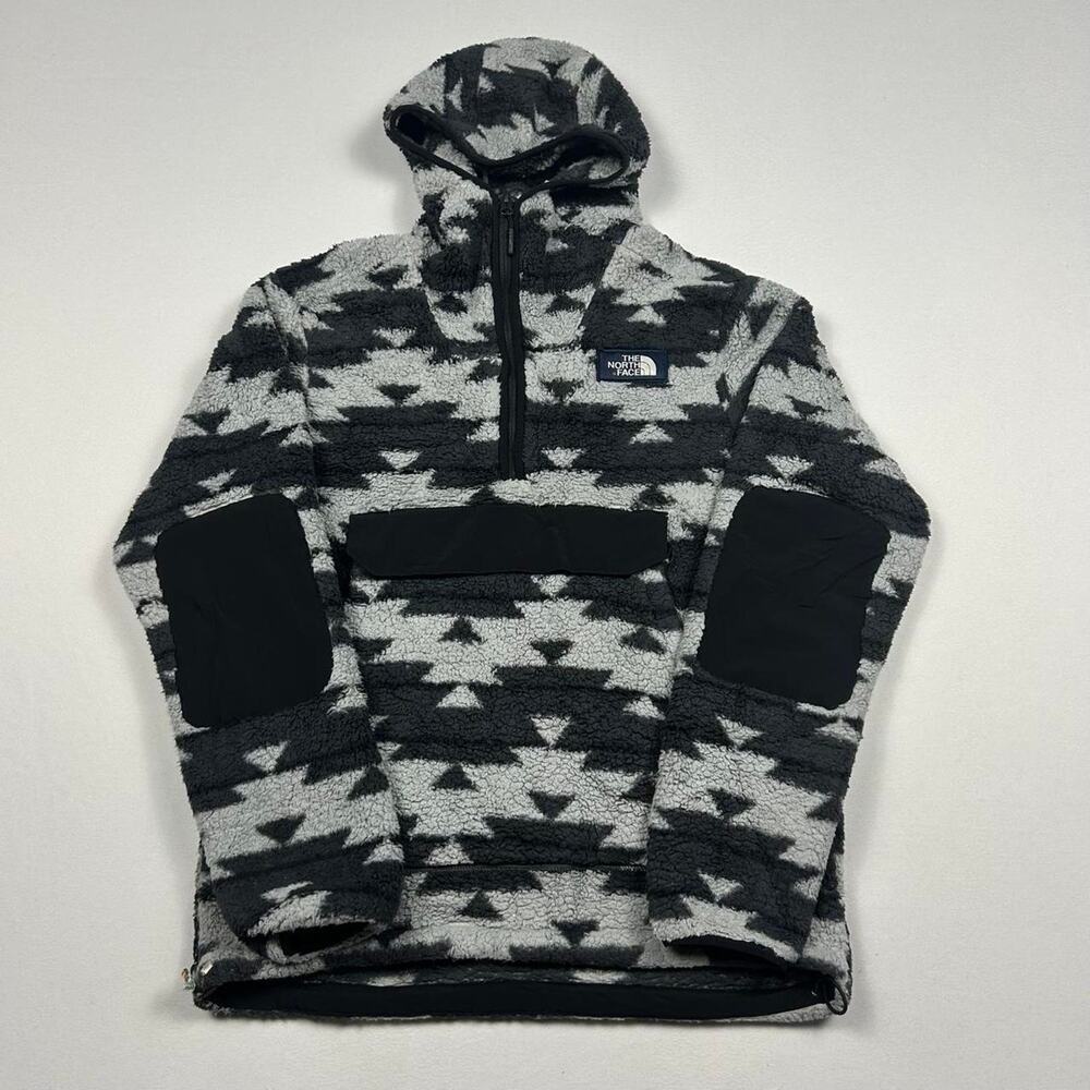 The North Face Aztec Print Sherpa Fleece Hoodie